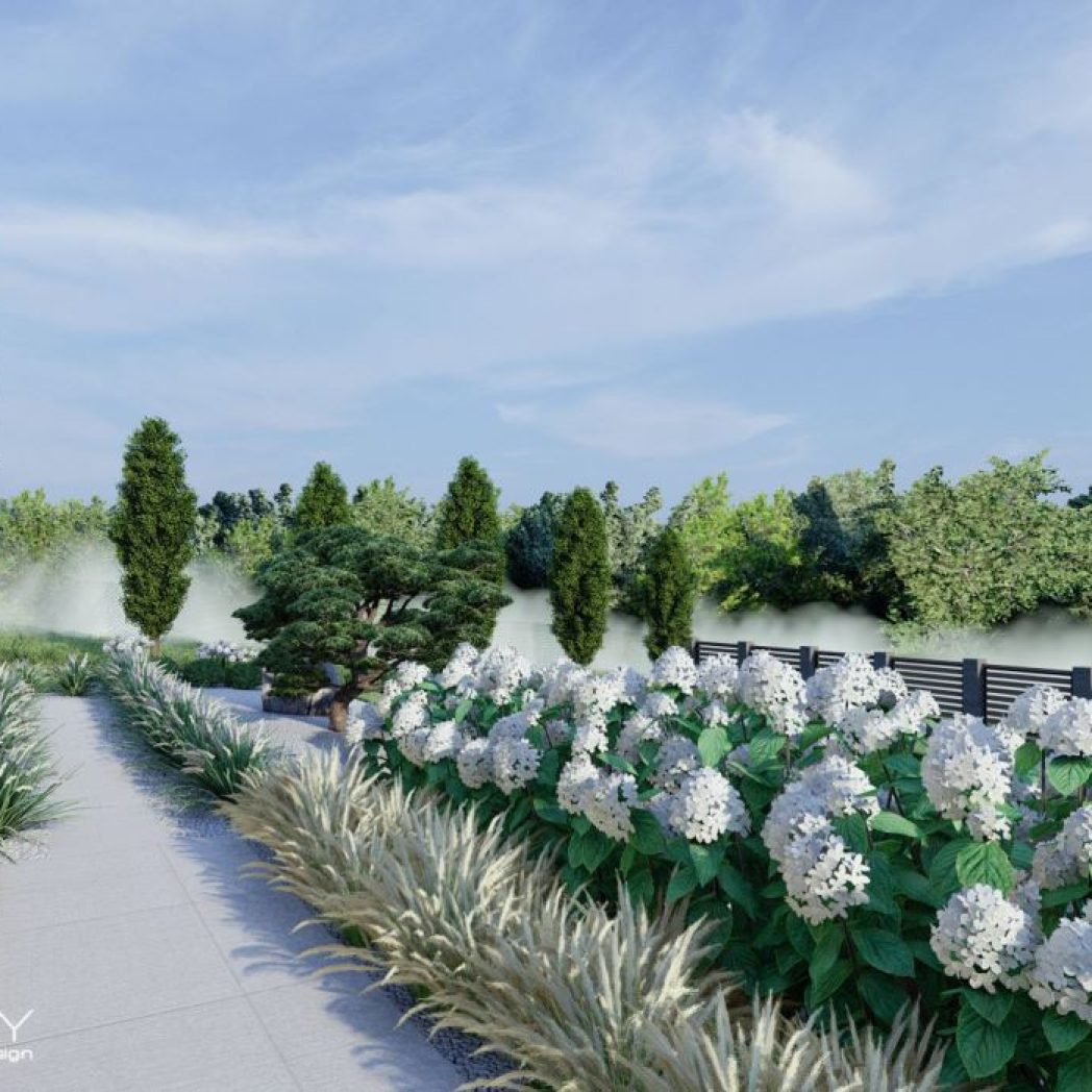 wizualizacja ogrodu bielsko biala